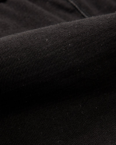Merz b. Schwanen 255 Loopwheeled Mid-weight Button Fly Boxer - Deep Black - Standard & Strange