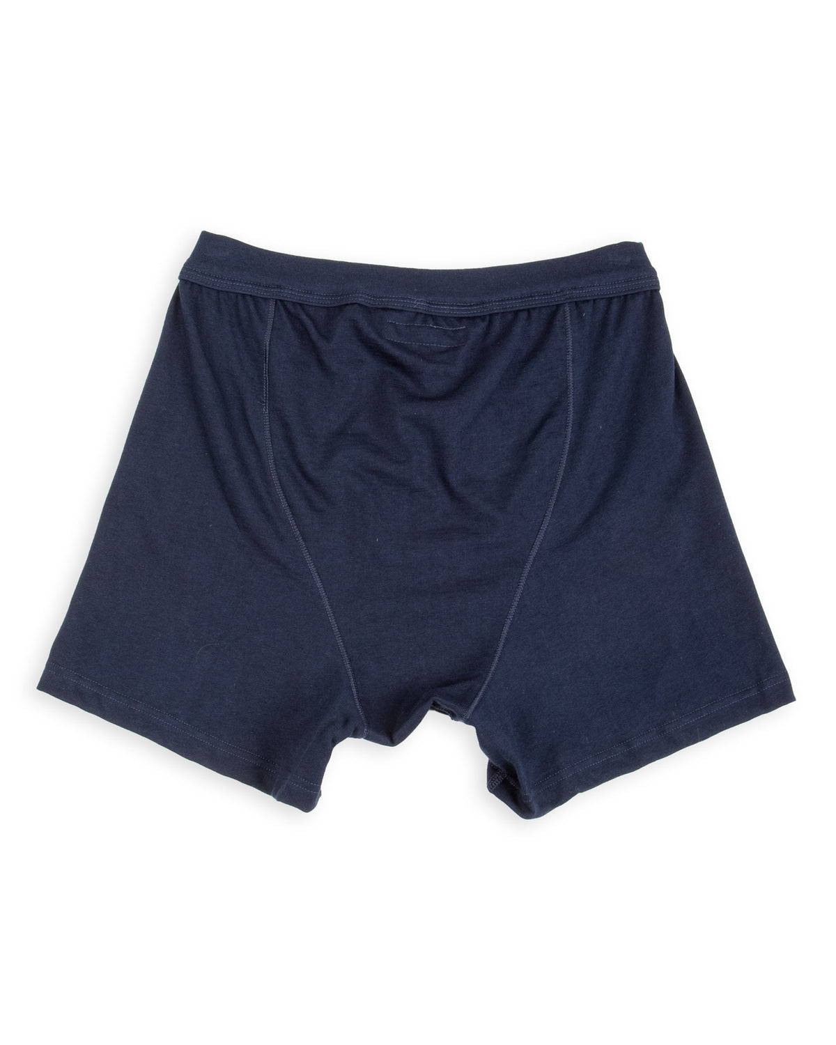 255 Loopwheeled Mid-weight Button Fly Boxer - Ink Blue