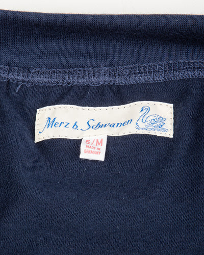 255 Loopwheeled Mid-weight Button Fly Boxer - Ink Blue