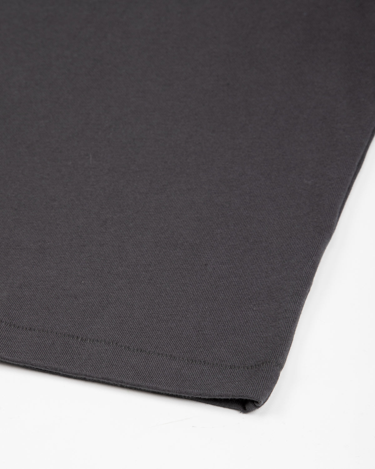 2M15C Cropped Vintage Machine Jersey T-Shirt - Charcoal