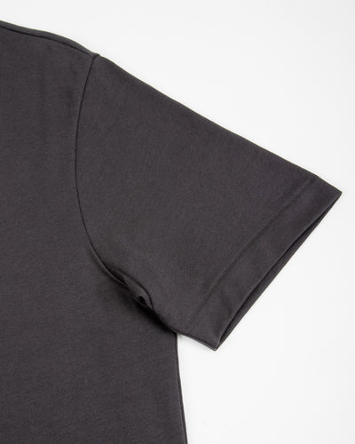 2M15C Cropped Vintage Machine Jersey T-Shirt - Charcoal