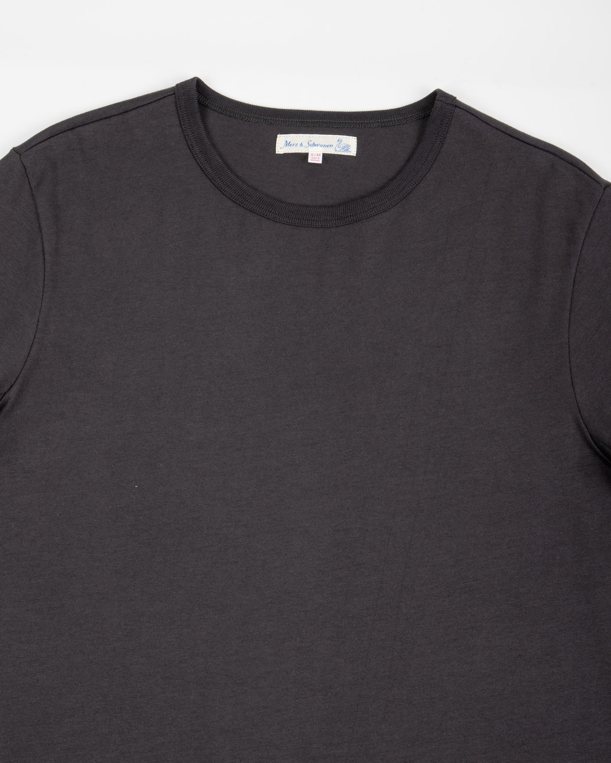 2M15C Cropped Vintage Machine Jersey T-Shirt - Charcoal