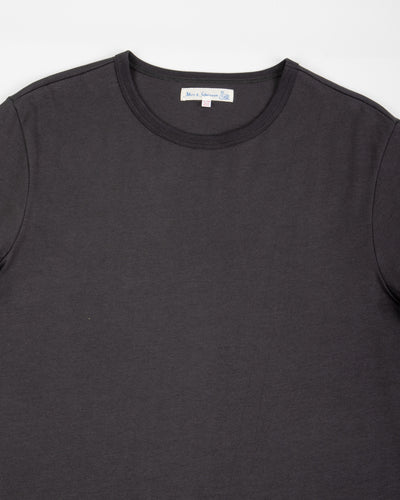 2M15C Cropped Vintage Machine Jersey T-Shirt - Charcoal