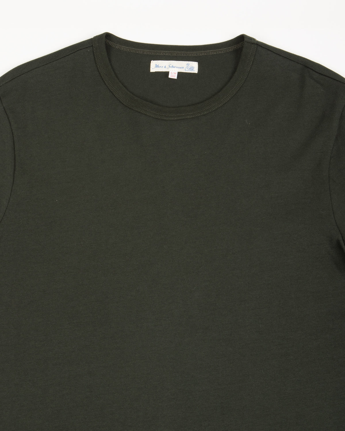2M15C Cropped Vintage Machine Jersey T-Shirt - Forest