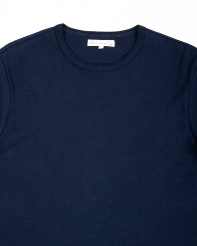 2M15C Cropped Vintage Machine Jersey T-Shirt - Ink Blue