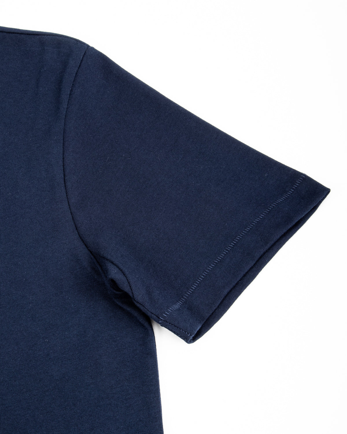 2M15C Cropped Vintage Machine Jersey T-Shirt - Ink Blue