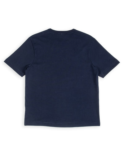 2M15C Cropped Vintage Machine Jersey T-Shirt - Ink Blue