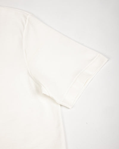2M15C Cropped Vintage Machine Jersey T-Shirt - White