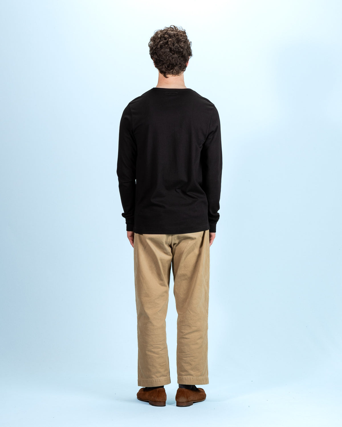 2M15LS Vintage Machine Refined Fit L/S - Deep Black