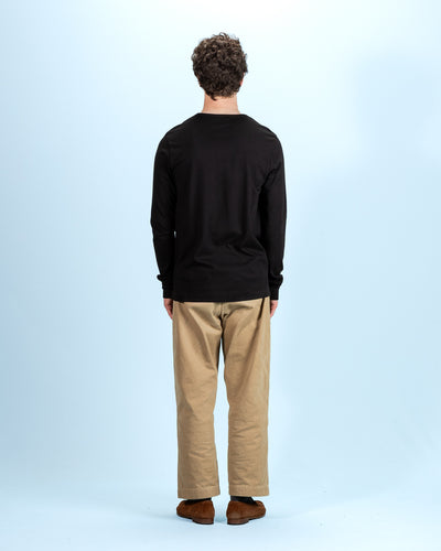 2M15LS Vintage Machine Refined Fit L/S - Deep Black