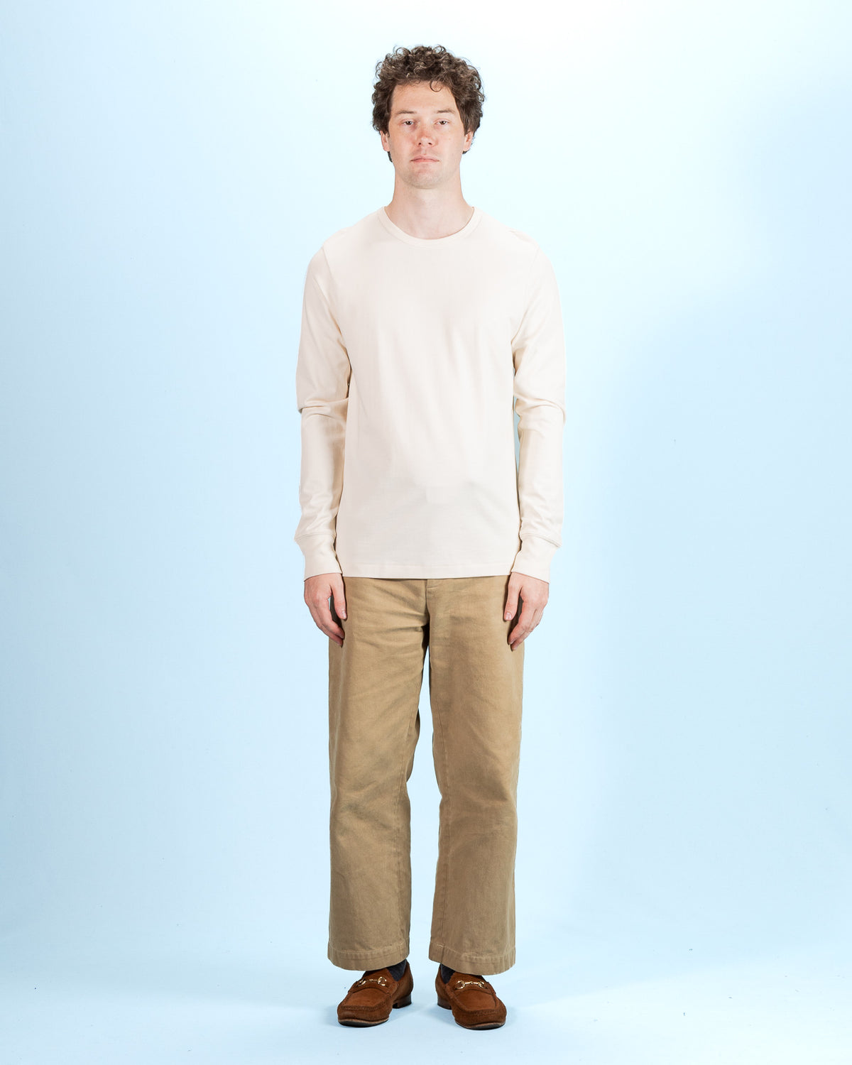 2M15LS Vintage Machine Refined Fit L/S - Nature