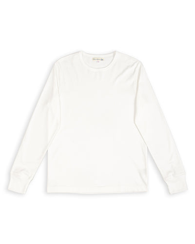 2M15LS Vintage Machine Refined Fit L/S - White