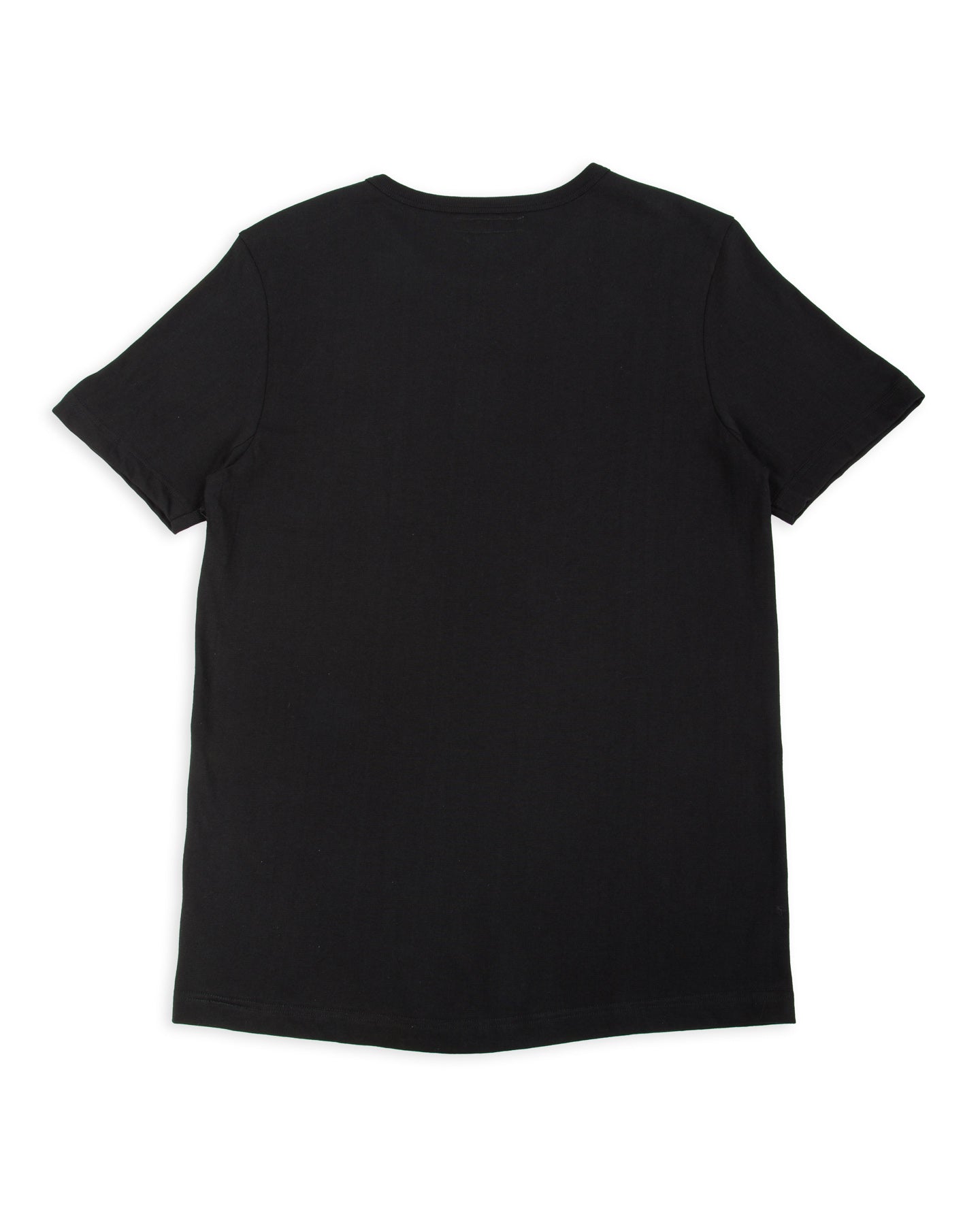 Merz b. Schwanen 1950s Lightweight Loopwheeled Tee - Black - Standard & Strange