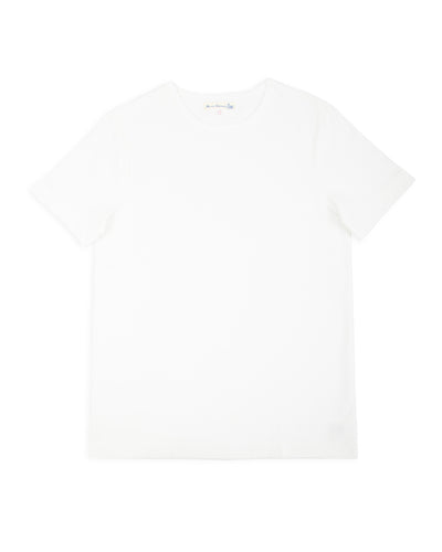 Merz b. Schwanen 214 Classic Fit Loopwheeled 7.2 oz tee - White - Standard & Strange