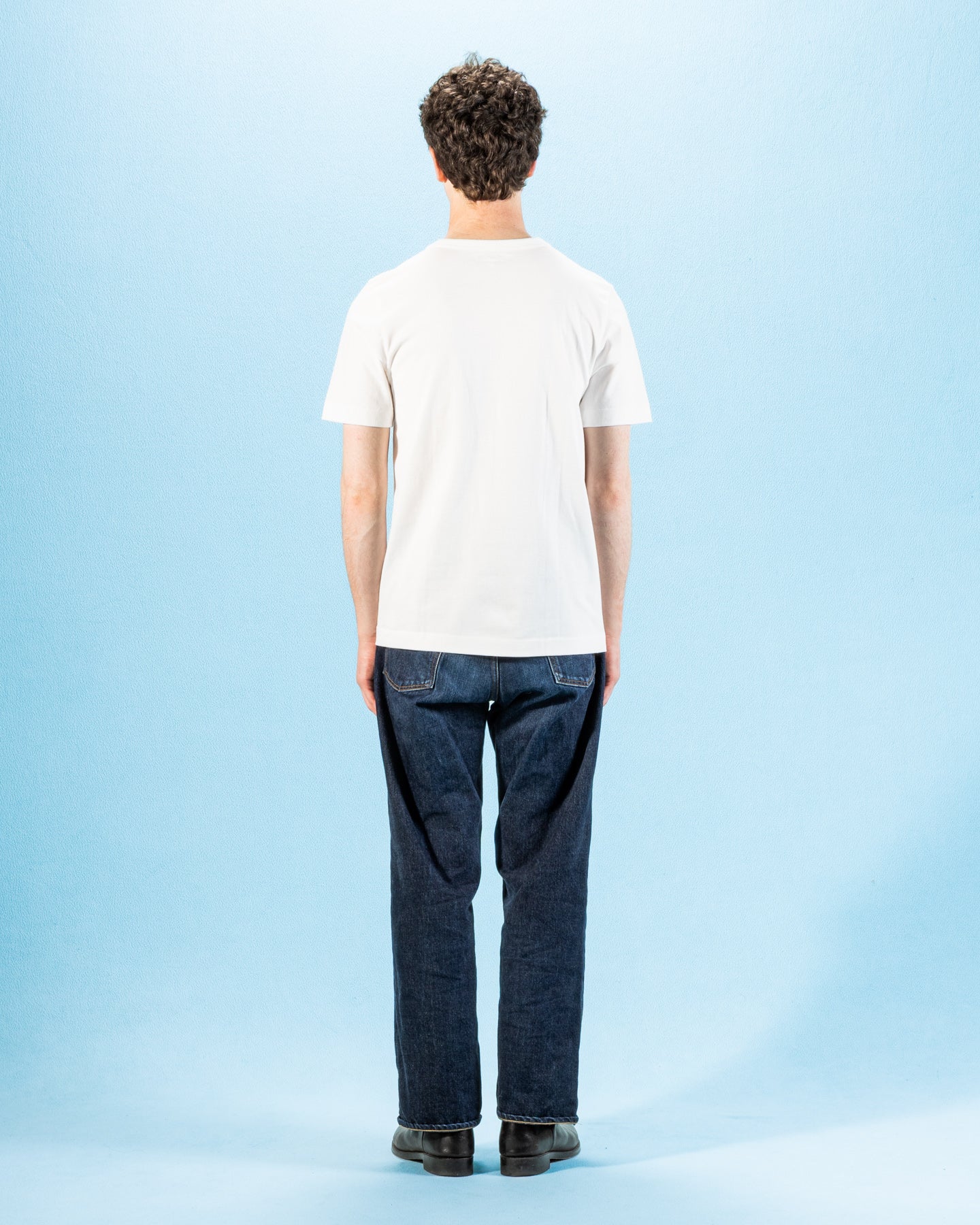 Merz b. Schwanen 214 Classic Fit Loopwheeled 7.2 oz tee - White - Standard & Strange