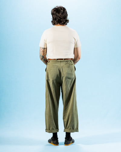 Merz b. Schwanen 215 Loopwheeled Classic Fit Midweight Tee - Nature - Standard & Strange