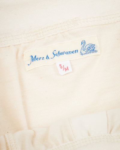 Merz b. Schwanen 255 Loopwheeled Button Fly Boxer - Nature - Standard & Strange