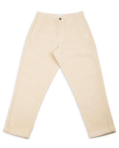 Merz b. Schwanen Good Basics Corduroy Pants - Nature Wide Stripes - Standard & Strange