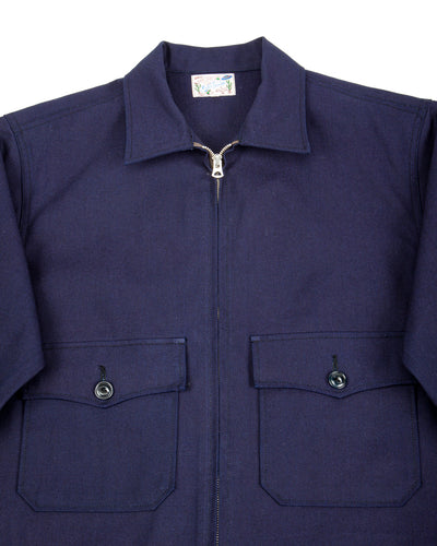 Mister Freedom "Rocketeer" Jacket - Indigo Canvas - Standard & Strange