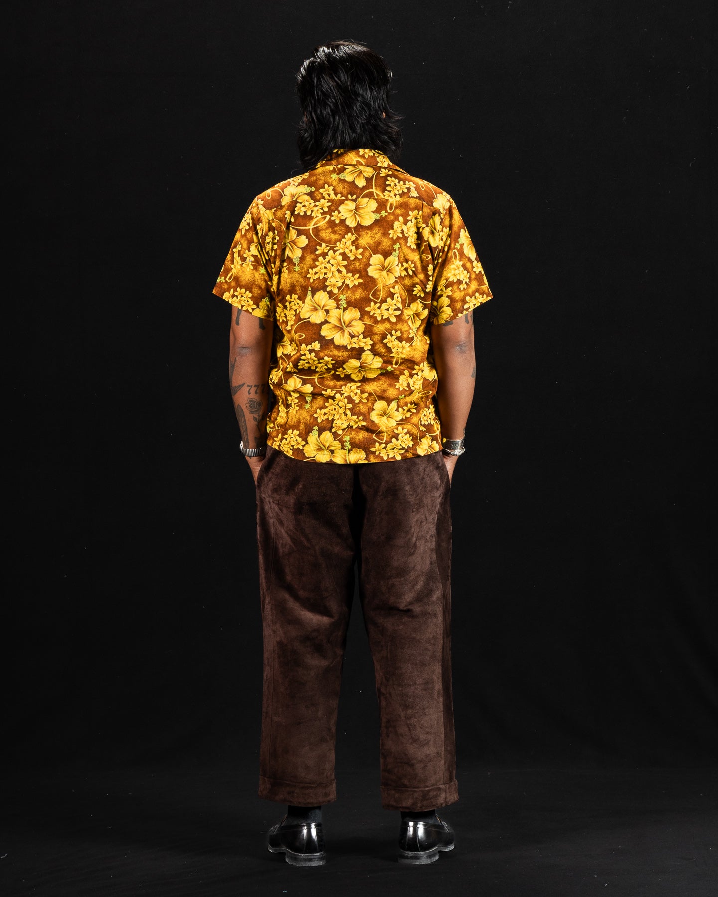Monad London Wysman Pant - Brown British Calf Roughout - Standard & Strange