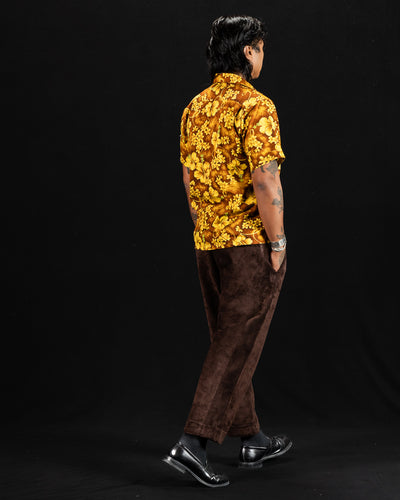 Monad London Wysman Pant - Brown British Calf Roughout - Standard & Strange