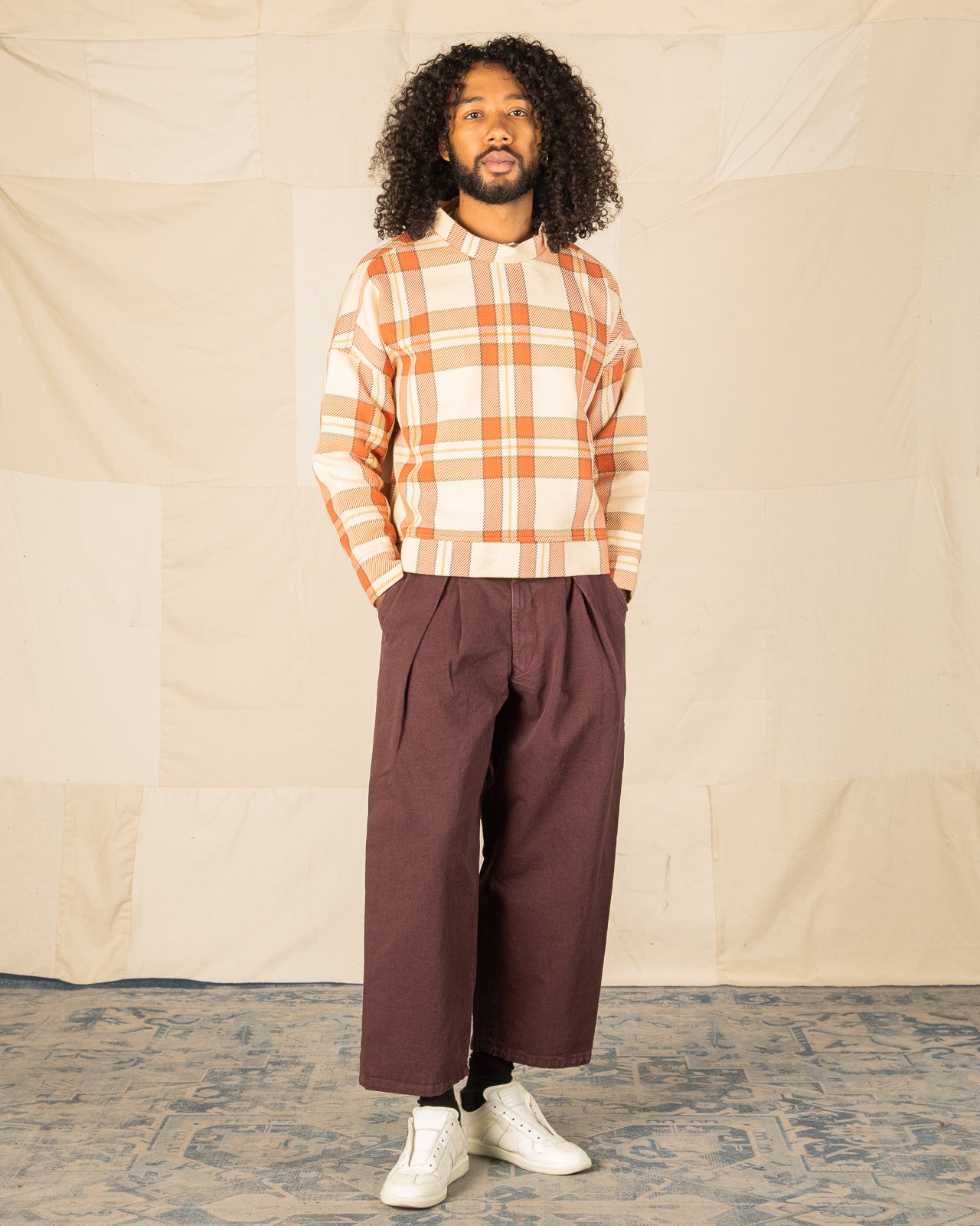 Monitaly Ekusy Pants - Cotton Twill Brown - Standard & Strange