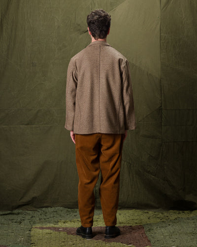 Monitaly Italian Jail Jacket - Giraffe Wool Flannel Vicente - Standard & Strange