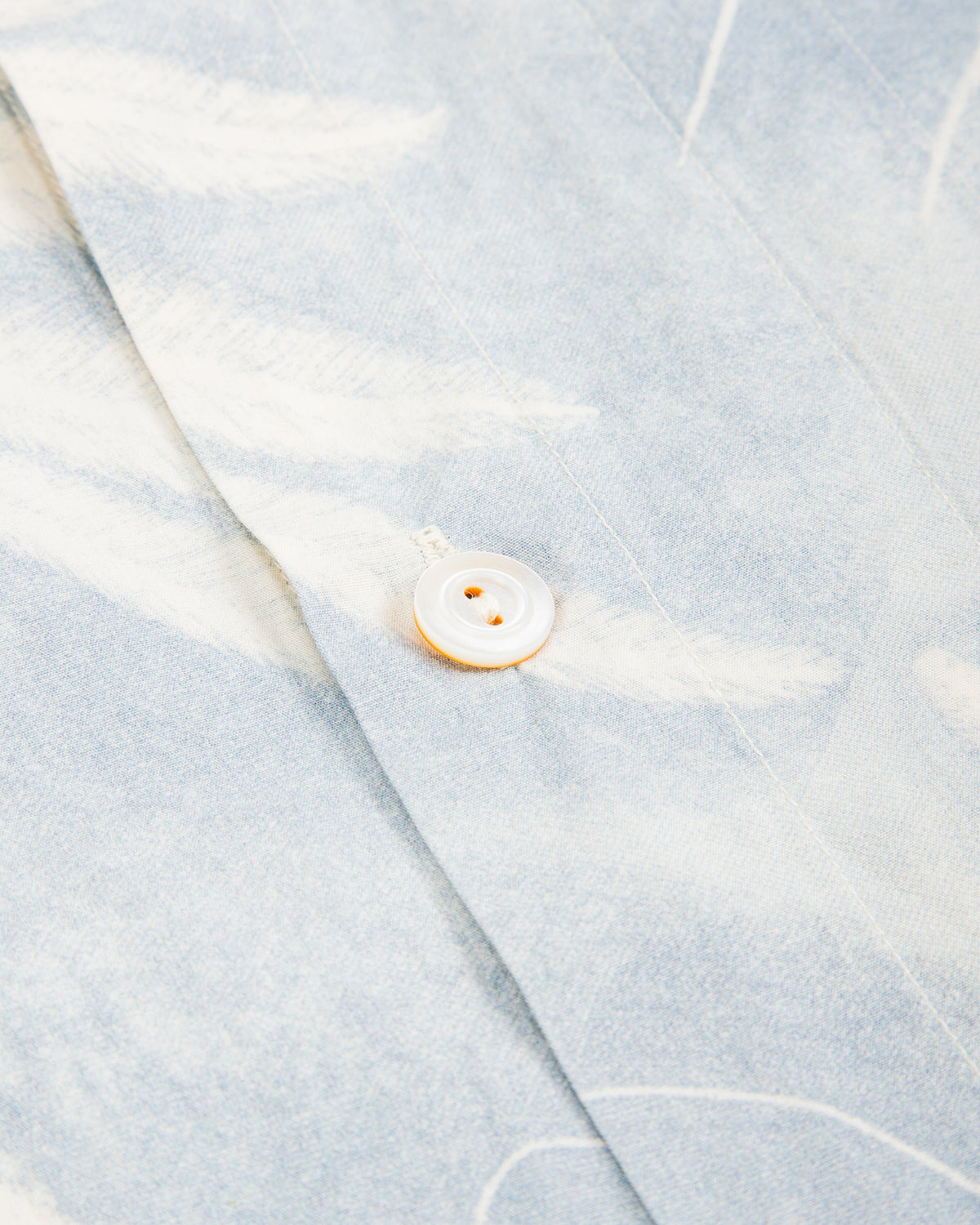 MotivMfg Dala Shirt - Moth Print Cotton Silk Broadcloth - Standard & Strange