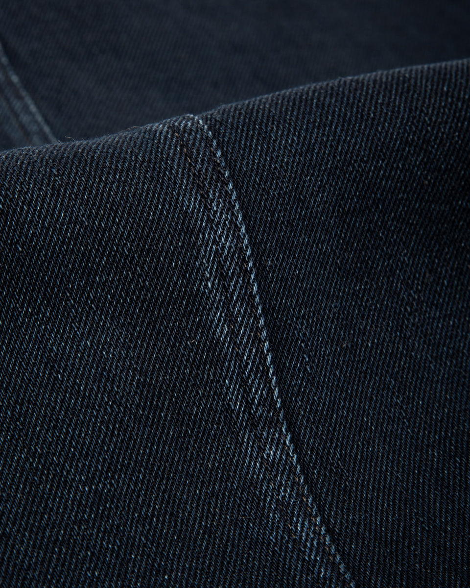 MotivMfg Denim Deck Jacket - Char Navy Overdyed Linen Denim - Standard & Strange