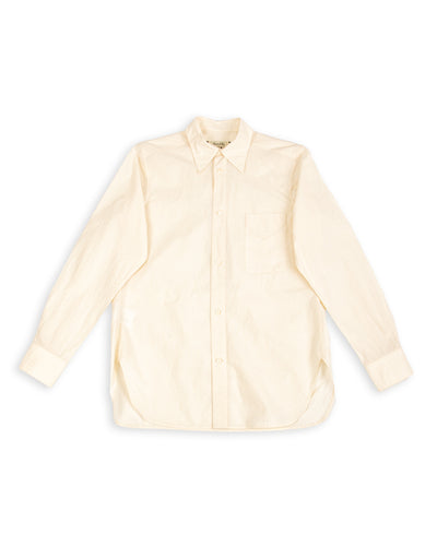 MotivMfg Draughtsman Shirt - Natural Cotton Hemp Broadcloth - Standard & Strange