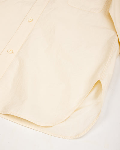 MotivMfg Draughtsman Shirt - Natural Cotton Hemp Broadcloth - Standard & Strange