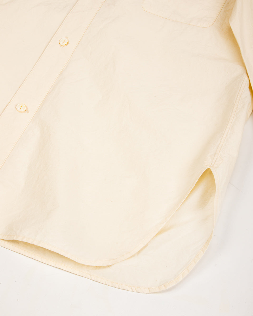 MotivMfg Draughtsman Shirt - Natural Cotton Hemp Broadcloth - Standard & Strange
