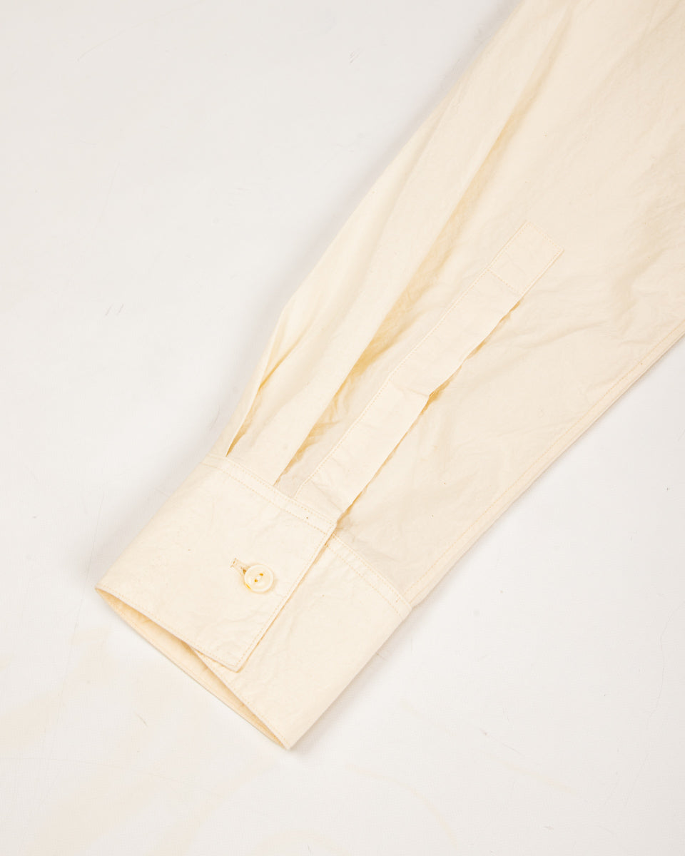 MotivMfg Draughtsman Shirt - Natural Cotton Hemp Broadcloth - Standard & Strange