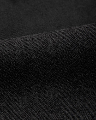 MotivMfg Oblique Shorts - Dark Navy Herringbone Tussah Silk - Standard & Strange