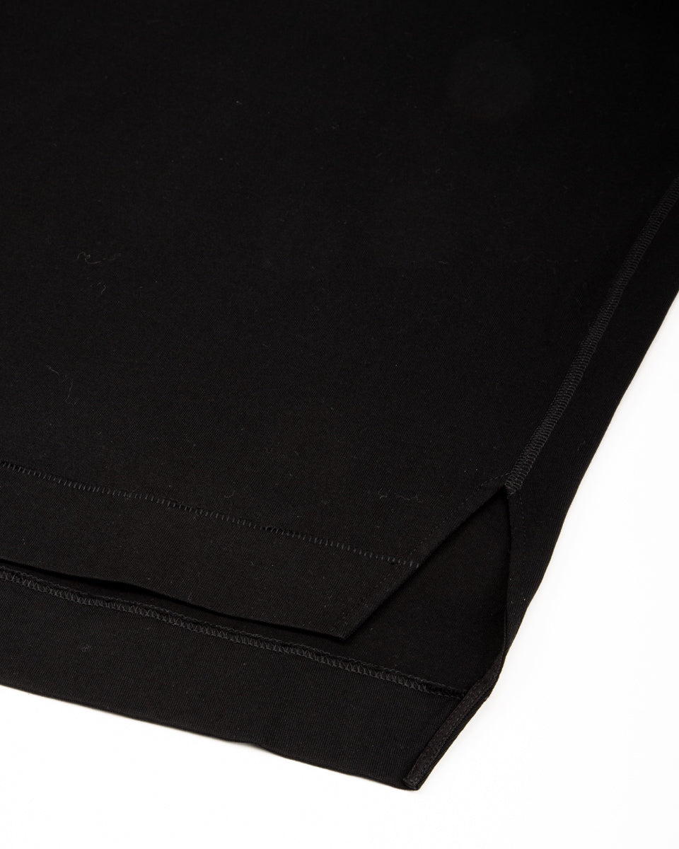 MotivMfg Shuttle T-Shirt - Black Cotton Silk Jersey - Standard & Strange