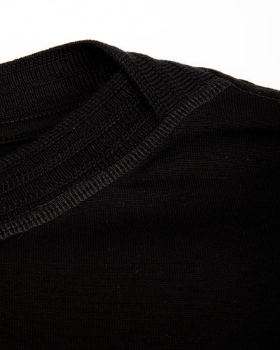 MotivMfg Shuttle T-Shirt - Black Cotton Silk Jersey - Standard & Strange