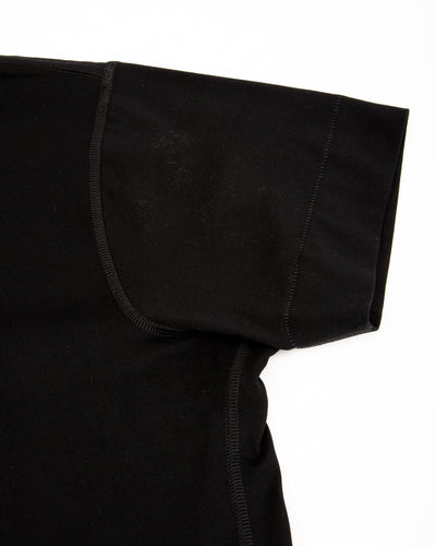 MotivMfg Shuttle T-Shirt - Black Cotton Silk Jersey - Standard & Strange