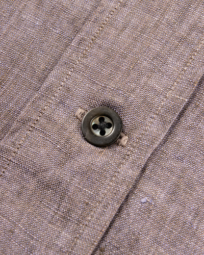 MotivMfg Authentic Fit BD Shirt - Violet Superfine Linen Broadcloth - Standard & Strange
