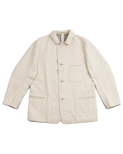 MotivMfg Castel Denim Jacket - Original Herringbone Denim/Natural - Standard & Strange