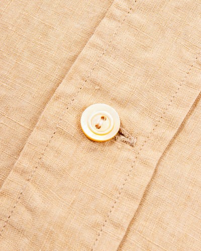 MotivMfg Gyorgy Shirt - Buff Superfine Linen Broadcloth - Standard & Strange