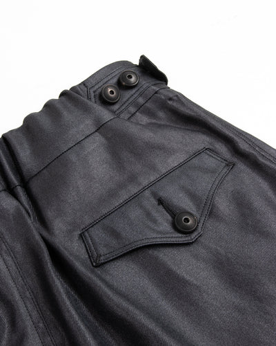 MotivMfg Oblique Shorts - High Twist Tussah Silk Twill/Midnight - Standard & Strange
