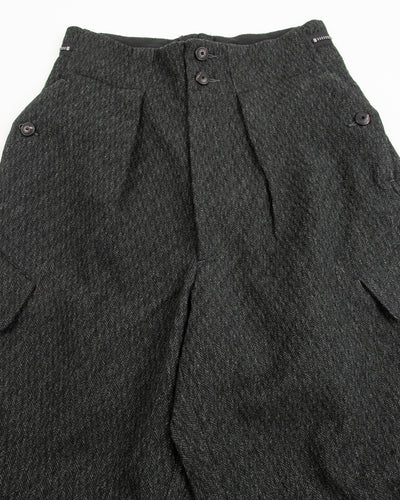 MotivMfg Ski Trousers - Forest Lovat Crepe Twist Sporting Tweed - Standard & Strange