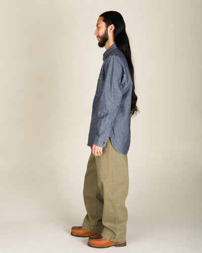 Nigel Cabourn British Army Pant Loose Denim - Green - Standard & Strange