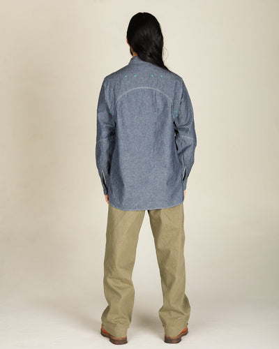 Nigel Cabourn British Army Pant Loose Denim - Green - Standard & Strange