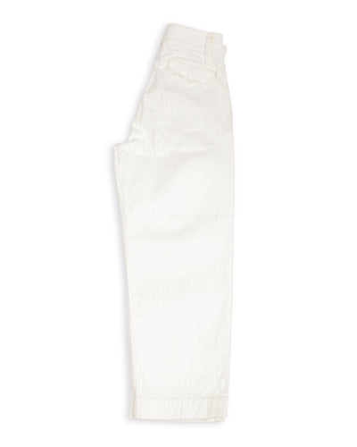 British Army Pant Loose Denim - Off-White