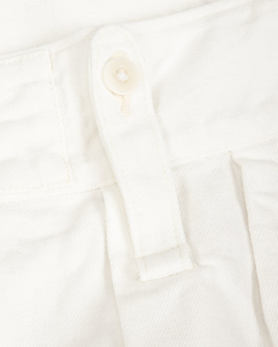 British Army Pant Loose Denim - Off-White