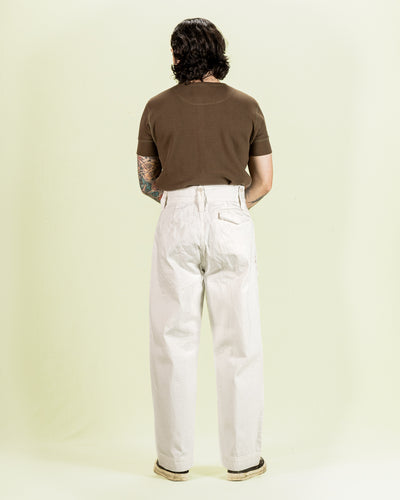 British Army Pant Loose Denim - Off-White