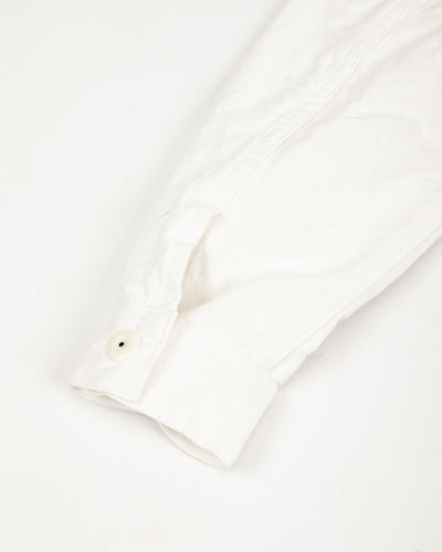 French Work Jacket - Off-White Hemp Canvas