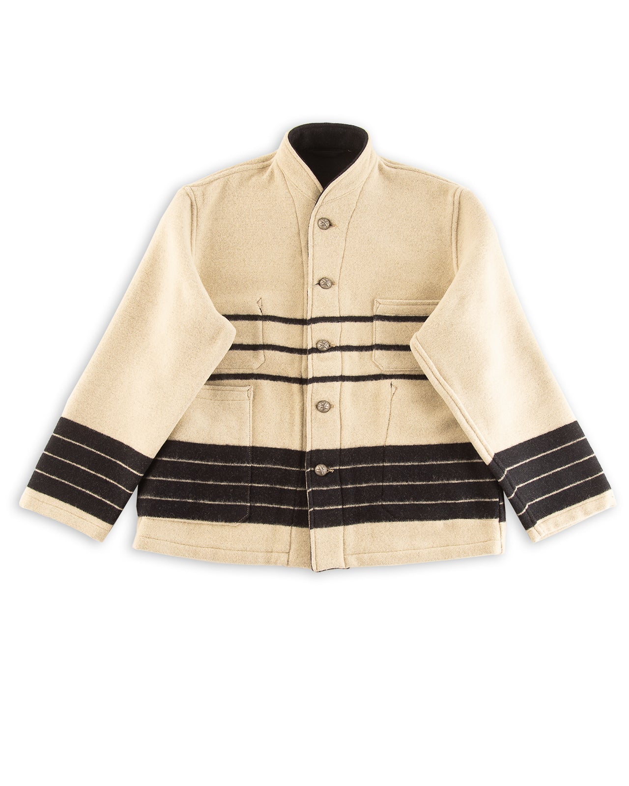 Nigel Cabourn Mountaineer Blanket Jacket - Ivory - Standard & Strange