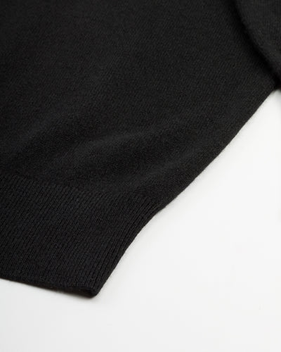 Olde H & Daughter Cashmere V Pullover - Black 10 - Standard & Strange